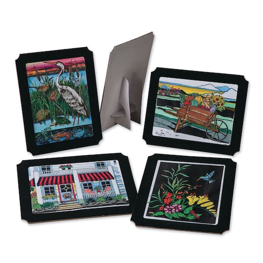 S&S® Worldwide Framed Velvet Art, 24ct.